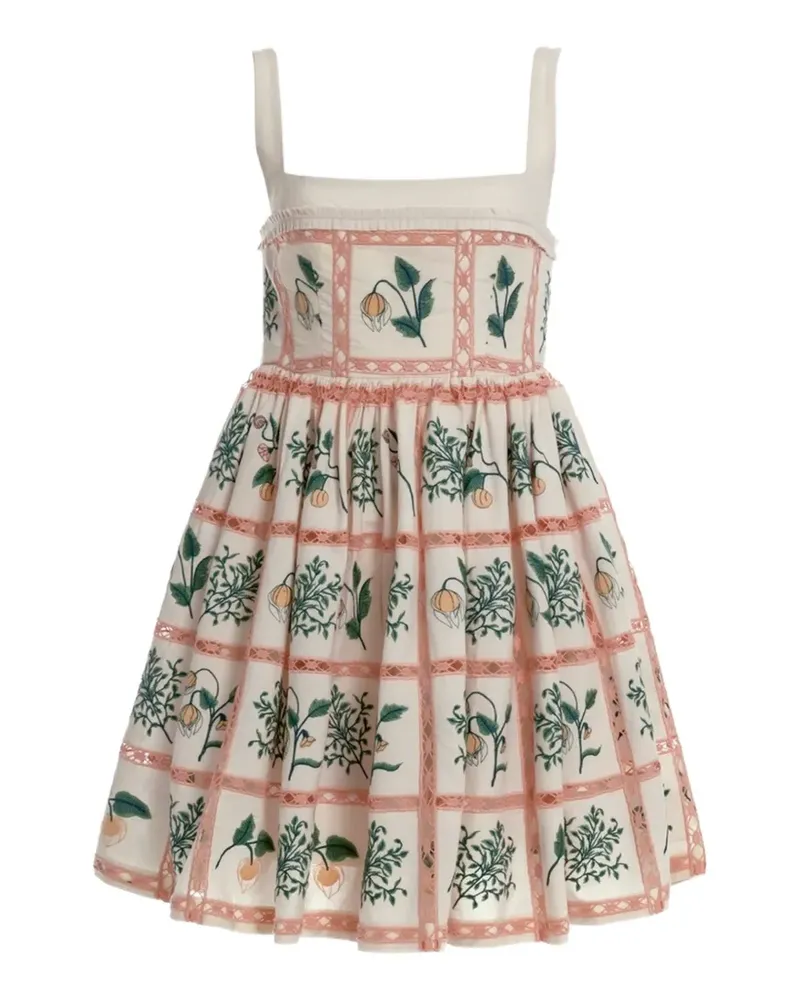 AGUA BENDITA Barbara Mini Uchuva Kleid - Nude Nude