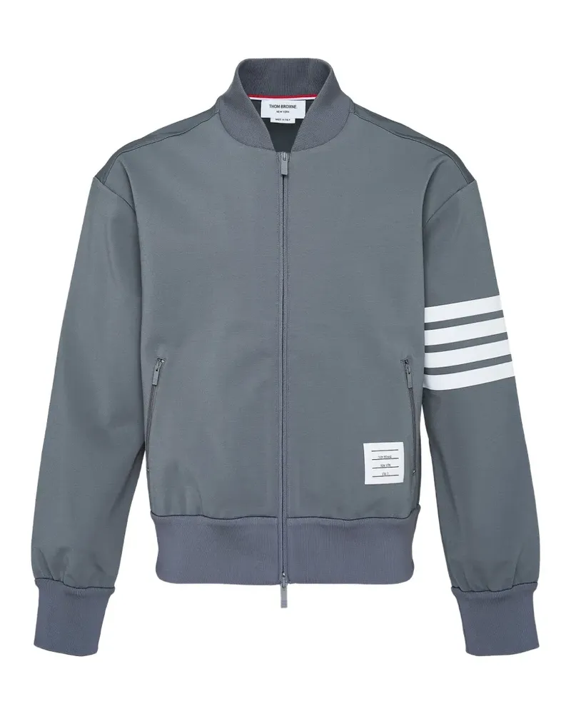 Thom Browne 4-Bar bomber jacket - Grau Grau