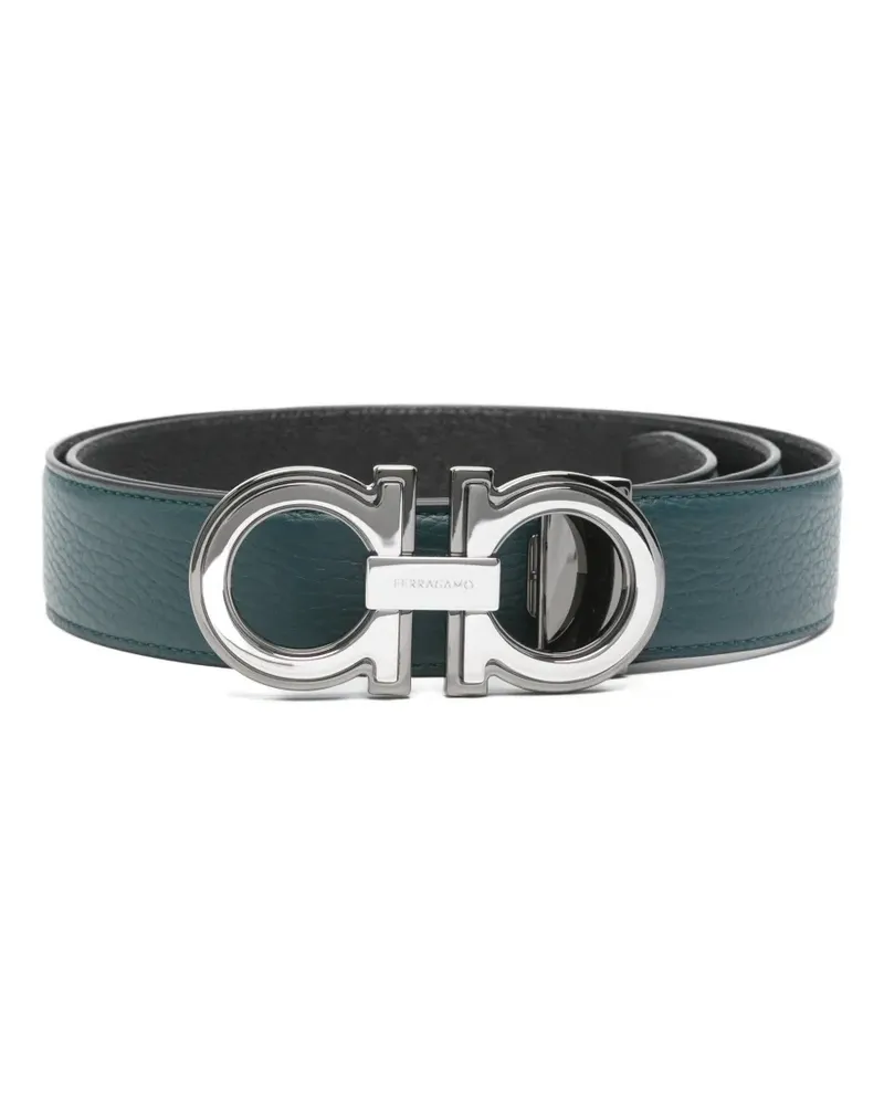 Ferragamo Gürtel mit Logo-Schnalle - Blau Blau