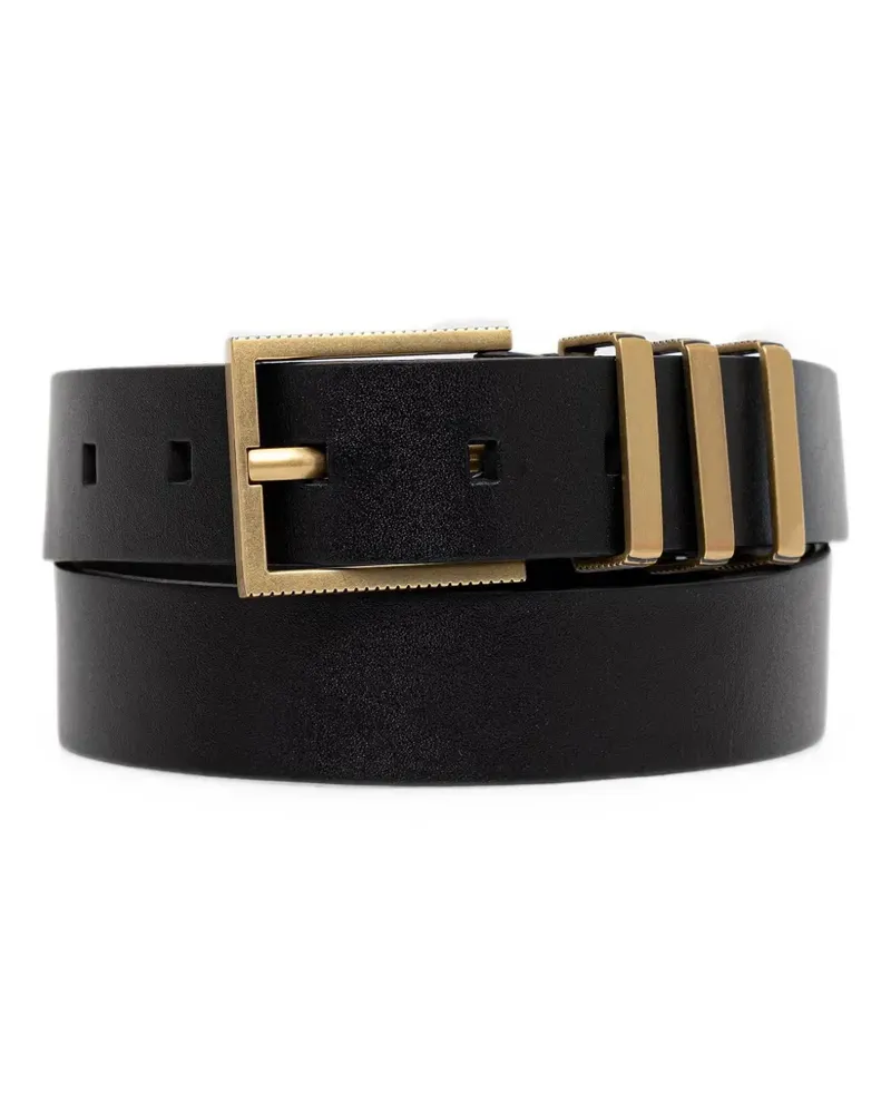 AllSaints Gürtel aus Leder - Schwarz Schwarz