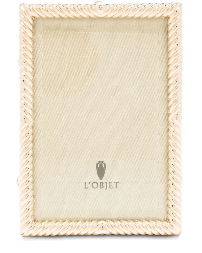 L’OBJET Twist Bilderrahmen - Gold Gold