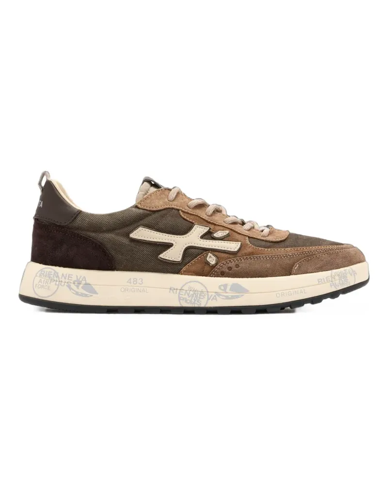 Premiata Nous Sneakers mit Einsätzen - Braun Braun