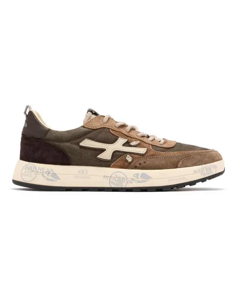 Premiata Nous Sneakers mit Einsätzen - Braun Braun