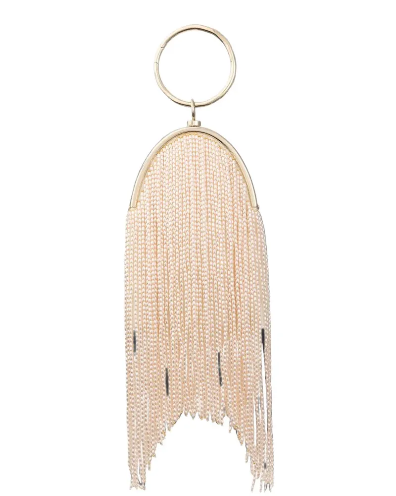 Jimmy Choo Raindrops clutch bag - Gold Gold