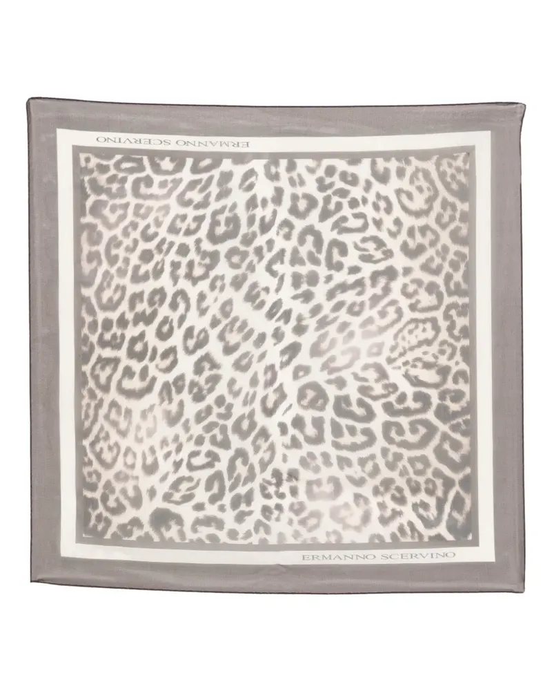 Ermanno Scervino Schal mit Tier-Print - Nude Nude