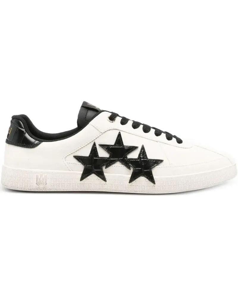 Amiri Sneakers mit Sternen - Weiß Weiß