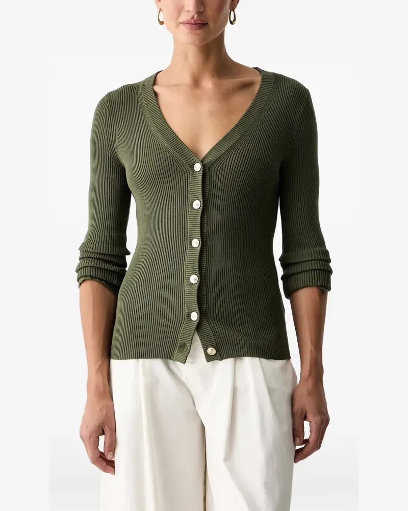 Guess button-up cardigan - Grün Grün