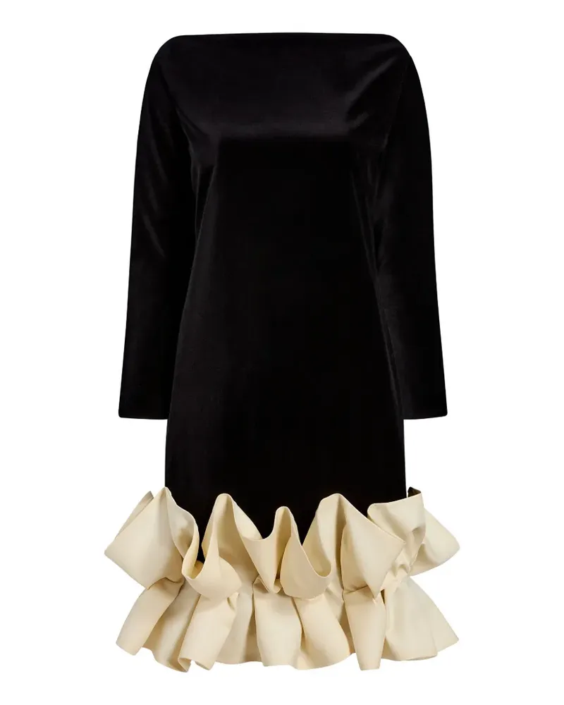 KHAITE Valetta Minikleid - Schwarz Schwarz