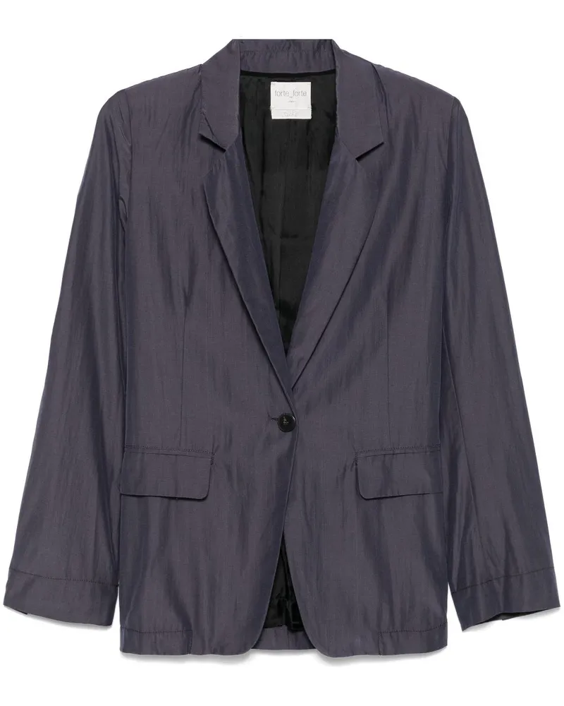 forte_forte Blazer mit fallendem Revers - Violett Violett