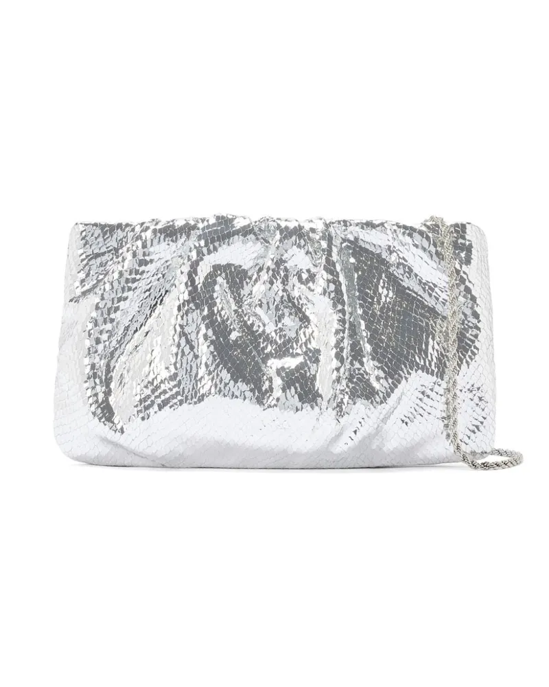 Loeffler Randall Serena Clutch Silber