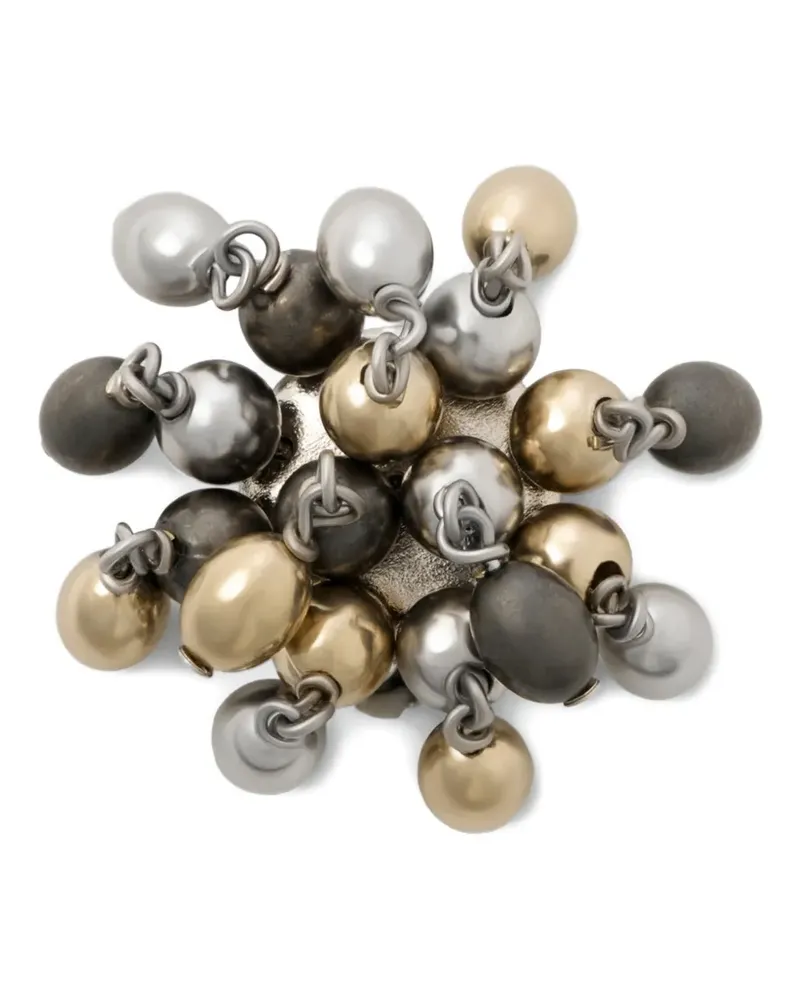 Christophe Lemaire Bague Seeds ring - Silber Silber