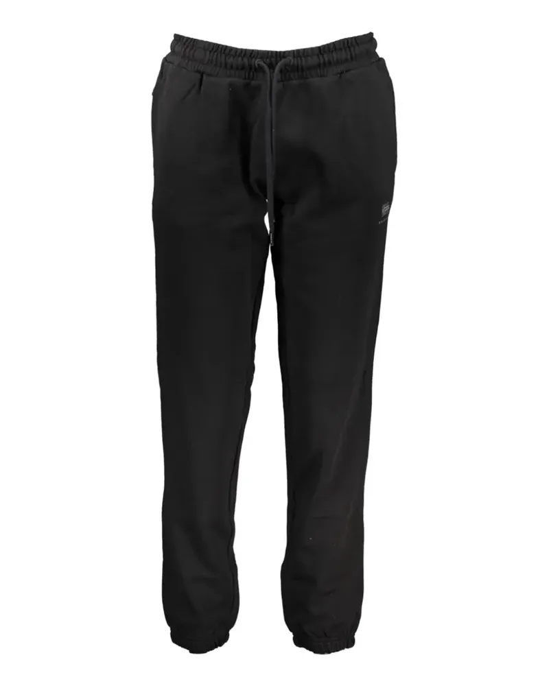 Napapijri drawstring elasticated-cuff track pants - Schwarz Schwarz