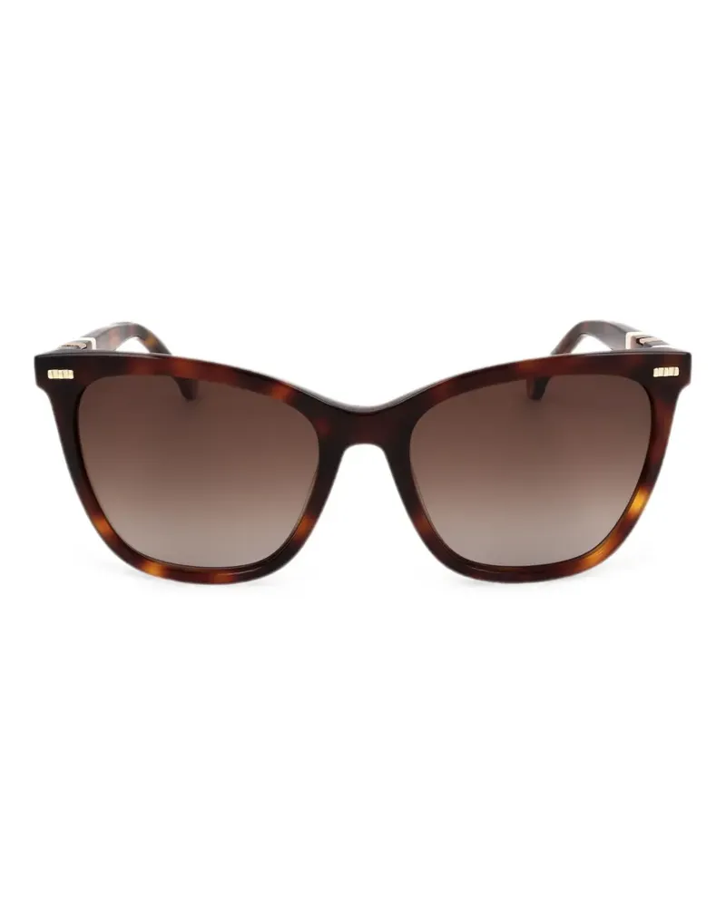 Carolina Herrera New York Cat-Eye-Sonnenbrille - Braun Braun
