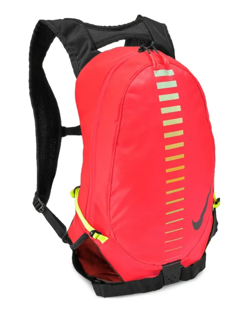 Nike Rucksack mit Einsätzen und geometrischem Print - Rot Rot