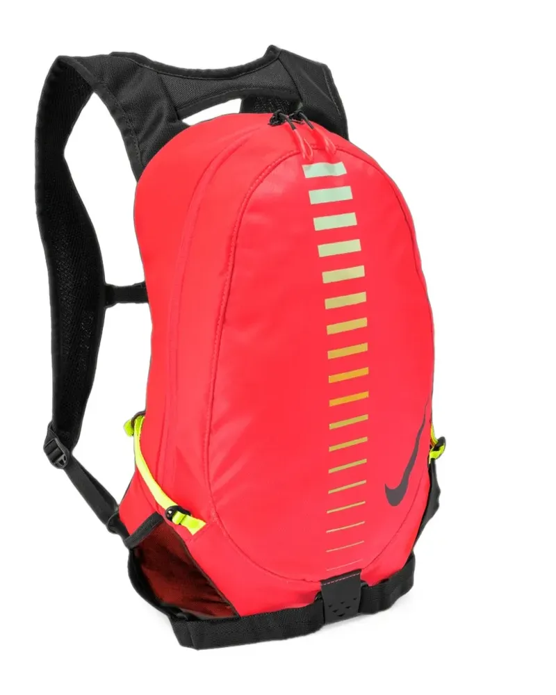 Nike Rucksack mit Einsätzen und geometrischem Print - Rot Rot