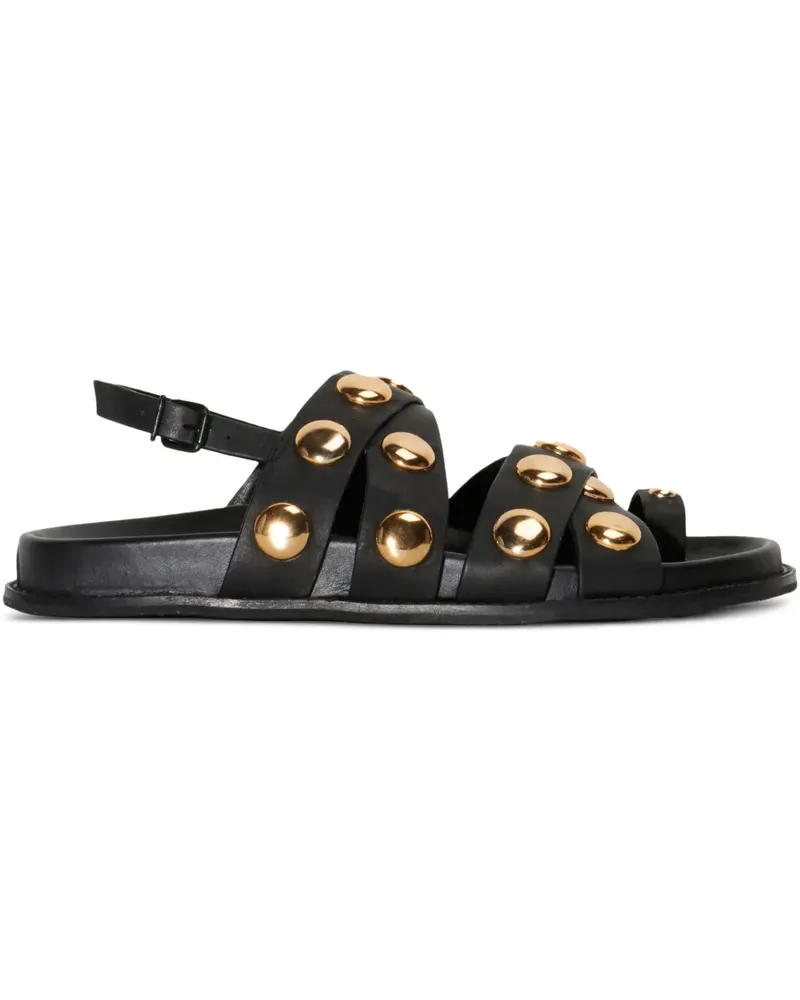 Osklen Sandalen aus Leder - Schwarz Schwarz