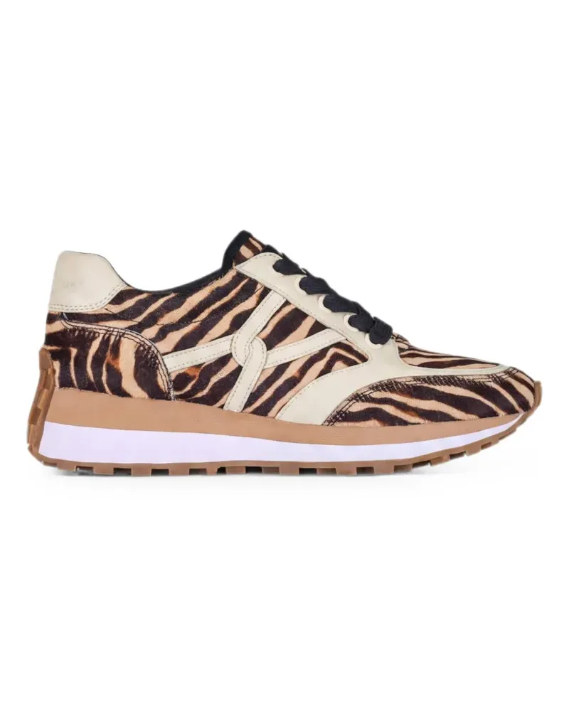 Veronica Beard Valentina Sneakers mit Zebramuster - Braun Braun