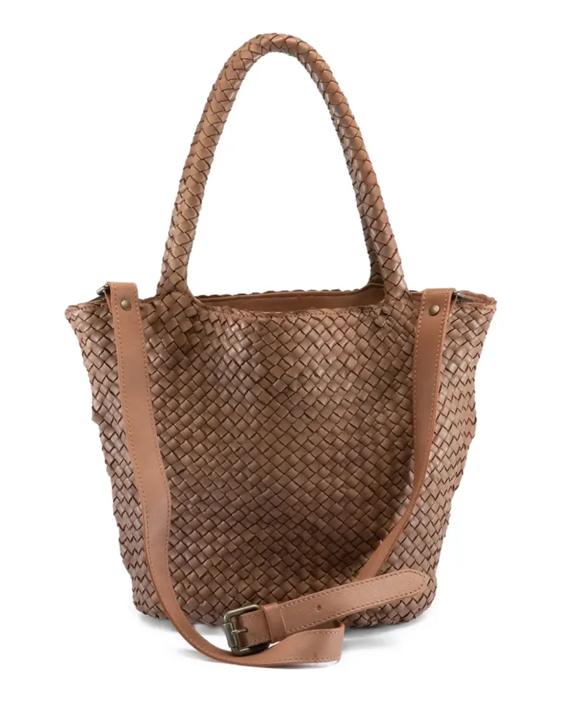 Officine Creative Italia Gewebte OC Class 072 Tasche - Braun Braun