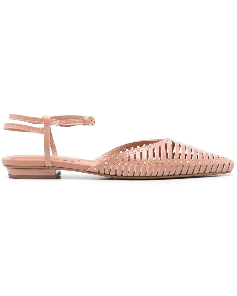 Ulla Johnson Ballerinas aus Lackleder - Rosa Rosa