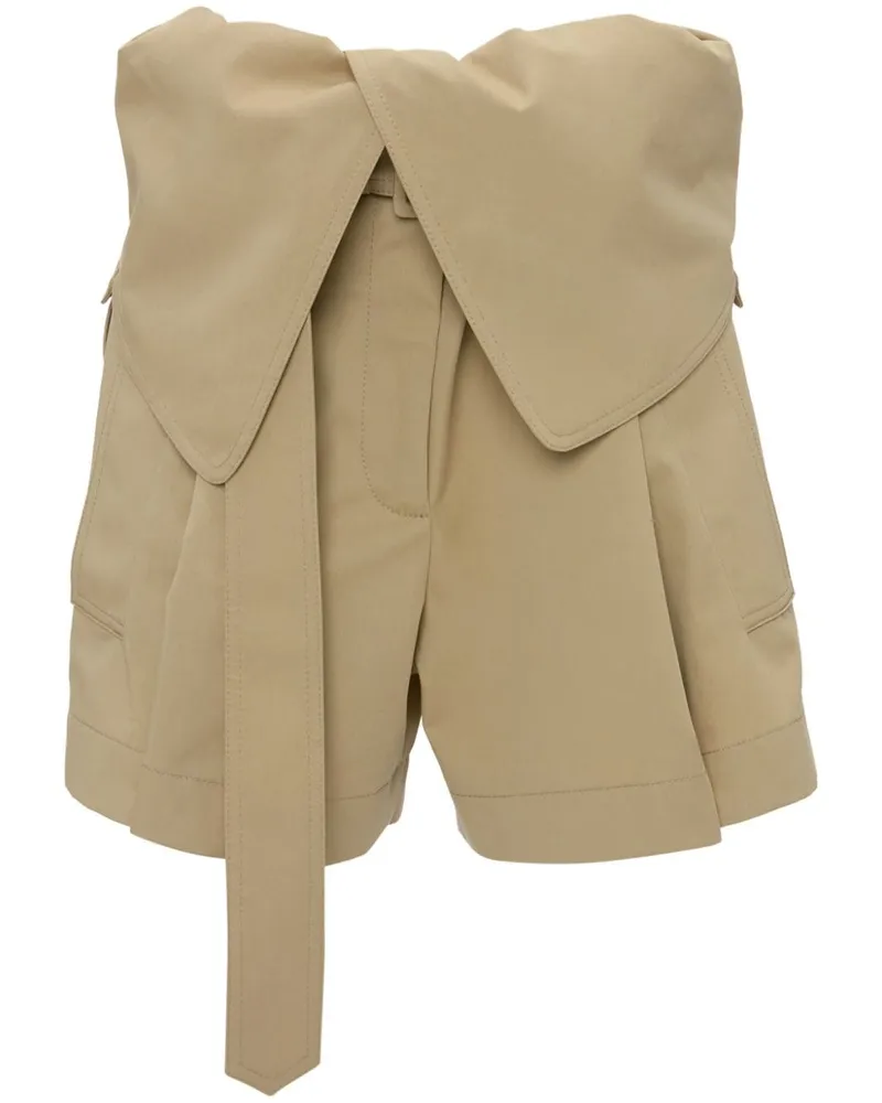 J.W.Anderson Shorts im Trench-Look - Nude Nude