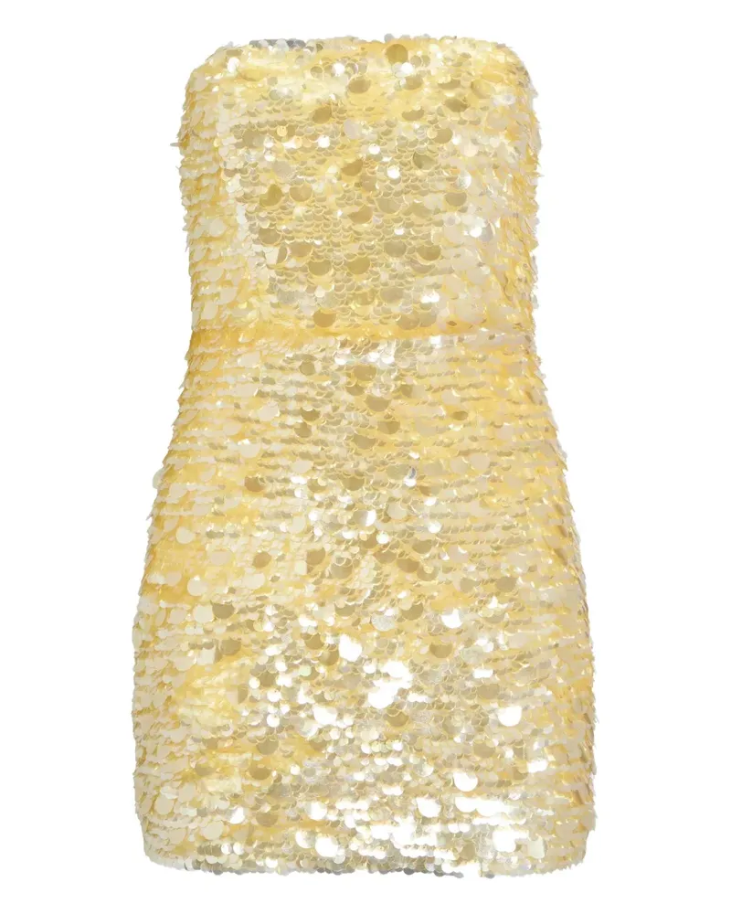 Retrofête Nolia Kleid - Gelb Gelb