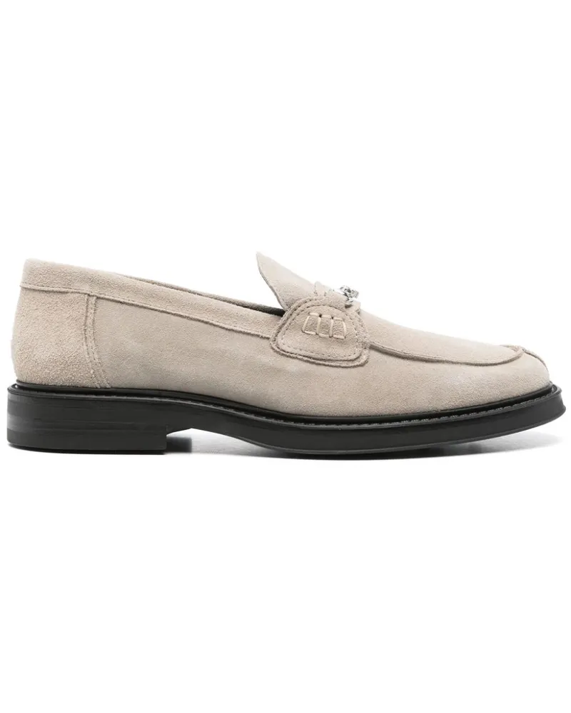 Filling Pieces Loafer aus Wildleder - Nude Nude