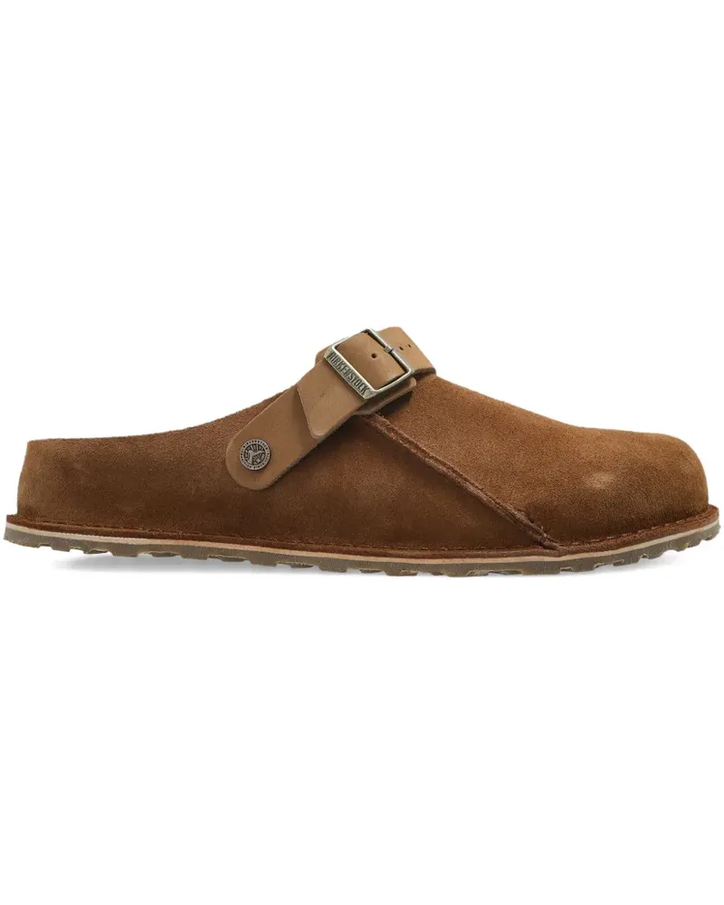 Birkenstock Lutry buckle-strap slip-on mules - Braun Braun