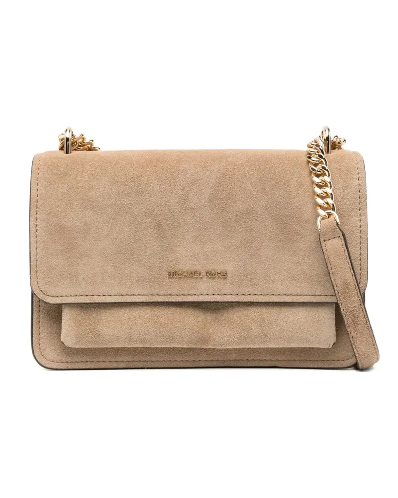 Michael Kors Große Claire Schultertasche - Nude Nude