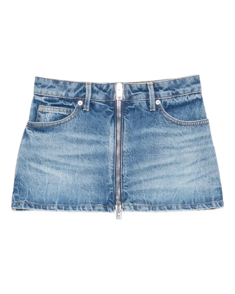 Alexander Wang zip-front skort - Blau Blau