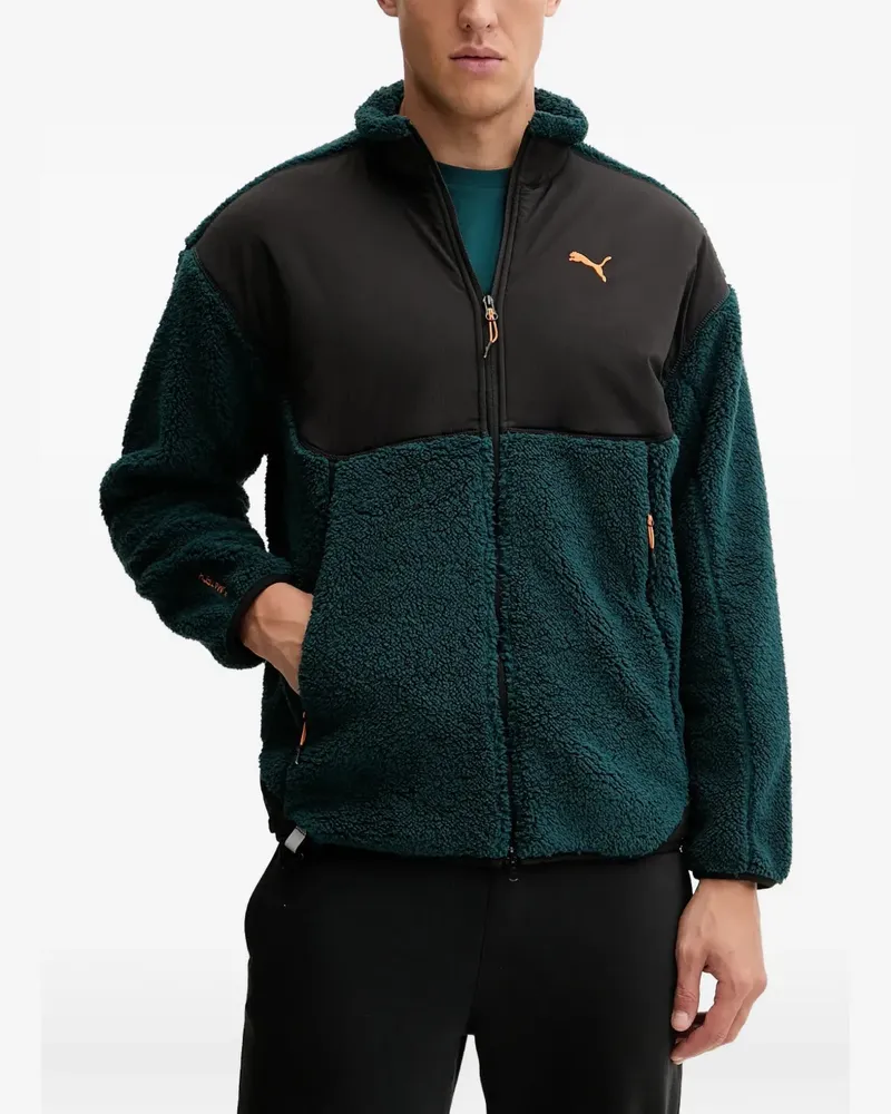 Puma TECH Relaxed Sherpa jacket - Grün Grün