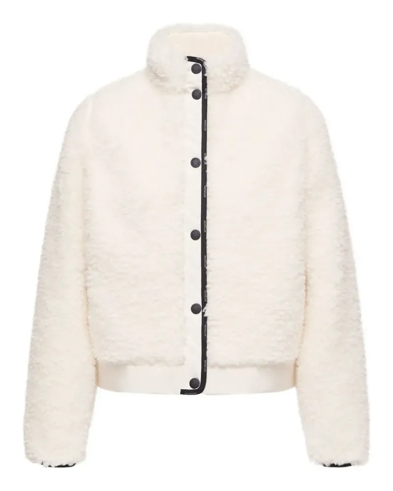 Moncler Fleecejacke mit Reißverschluss - Nude Nude