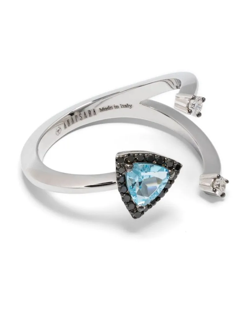ANAPSARA 18kt Weißgoldring mit Diamanten - Silber Silber