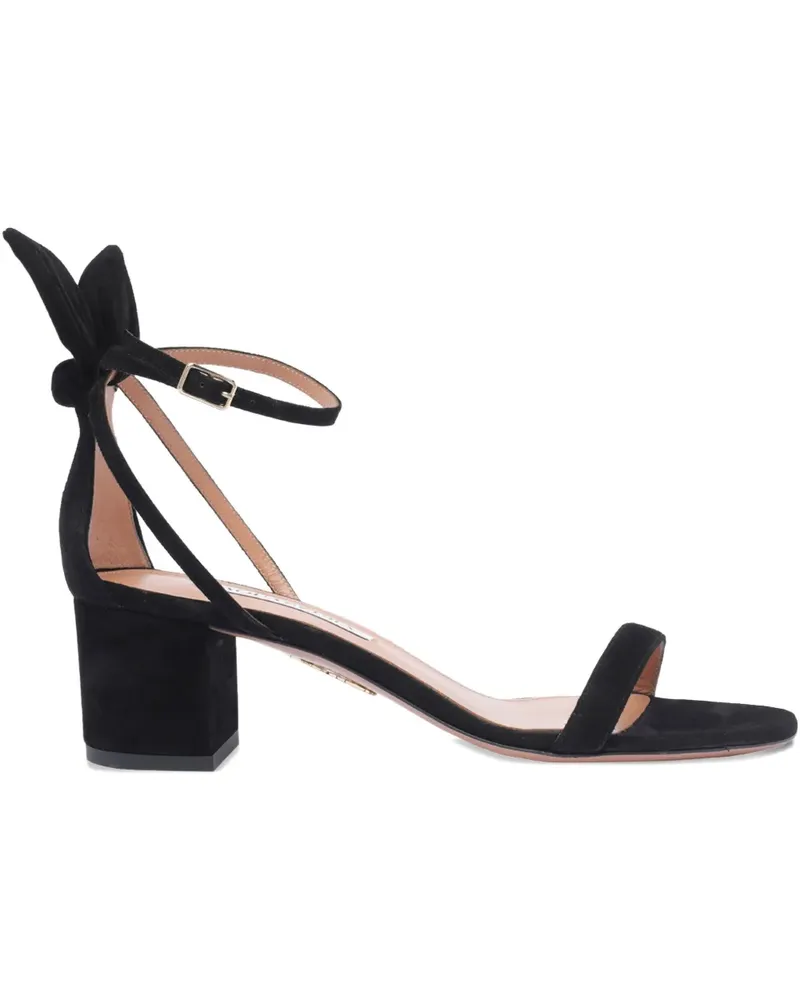 Aquazzura Bow Tie Sandalen 55mm - Schwarz Schwarz