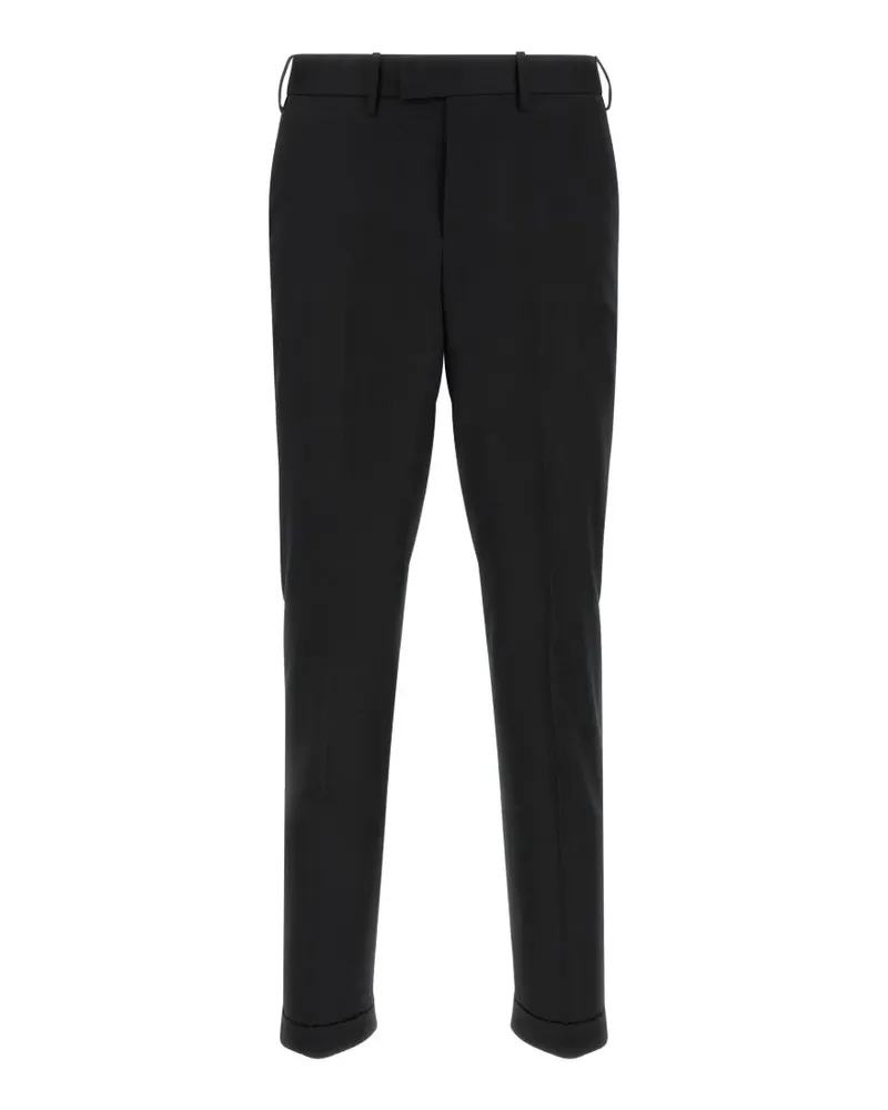 PT TORINO Master Leinenhose - Schwarz Schwarz