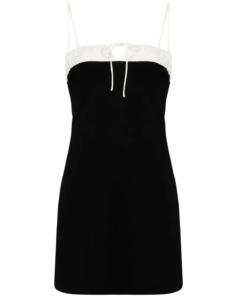 Reformation Sadie Kleid - Schwarz Schwarz
