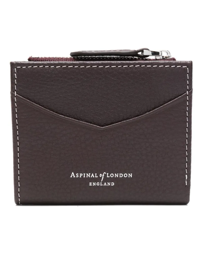 Aspinal of London Hudson Portemonnaie - Rot Rot