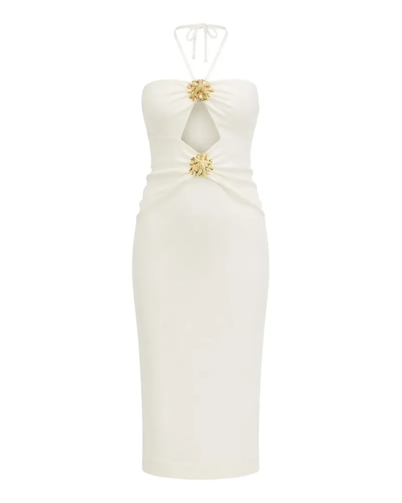 Pat Bo Luna knit midi dress - Nude Nude