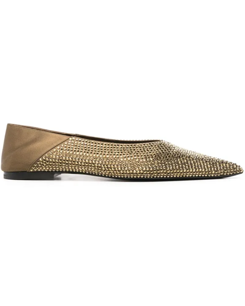 Saint Laurent Nour Slipper - Grün Grün