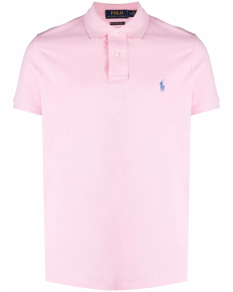 Ralph Lauren Poloshirt mit Logo-Stickerei - Rosa Rosa