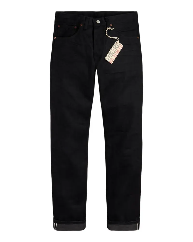 Ralph Lauren RRL Slim-Fit-Jeans aus Wildleder - Schwarz Schwarz