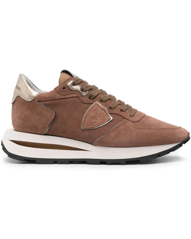 Philippe Model Tropez Haute Sneakers - Braun Braun