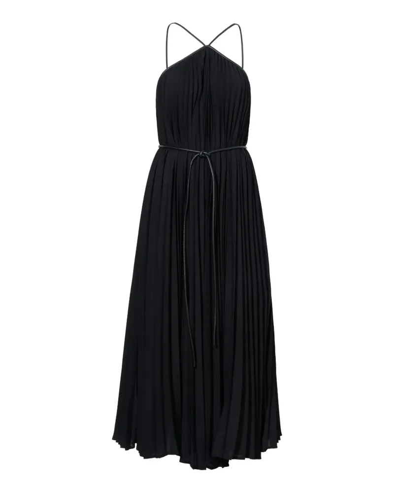 Proenza Schouler Leichtes Celeste Kreppkleid - Schwarz Schwarz