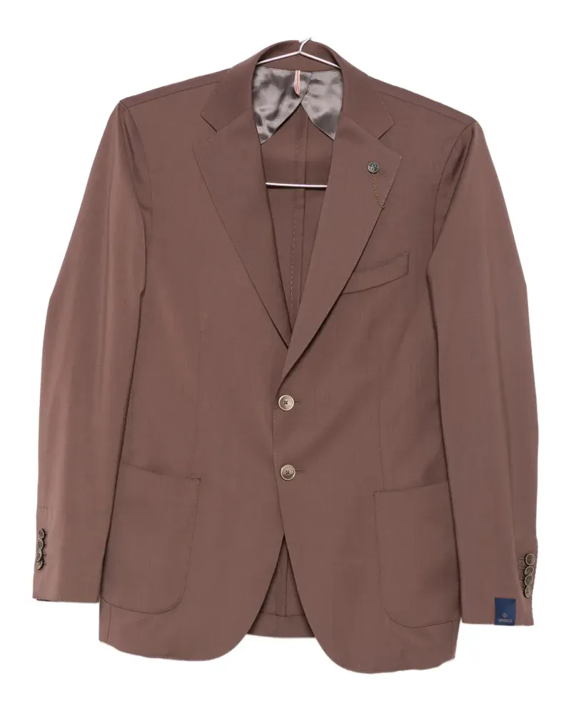 Biagio Santaniello single-breasted notch-lapel suit - Braun Braun