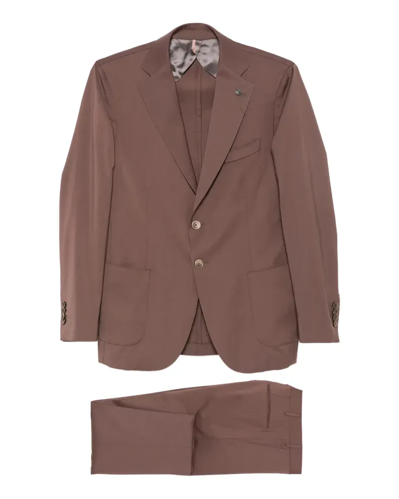 Biagio Santaniello single-breasted notch-lapel suit - Braun Braun