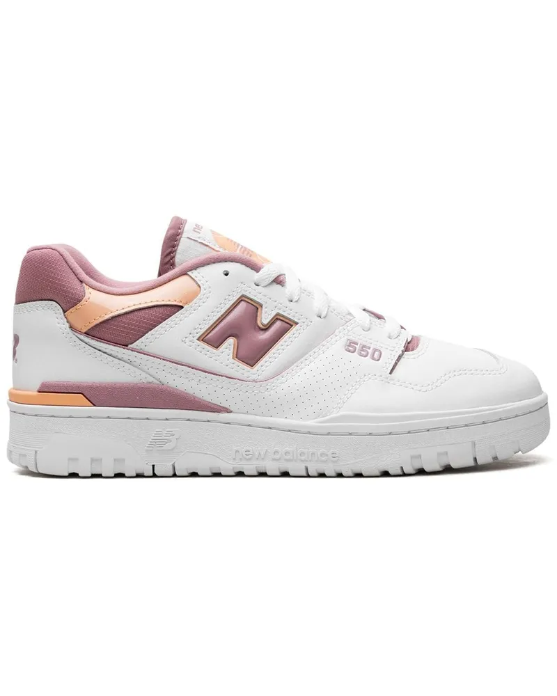 New Balance 550 Sneakers mit Einsätzen - Weiß Weiß