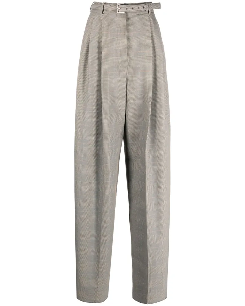 SPORTMAX Wide-Leg-Hose mit Gürtel - Nude Nude