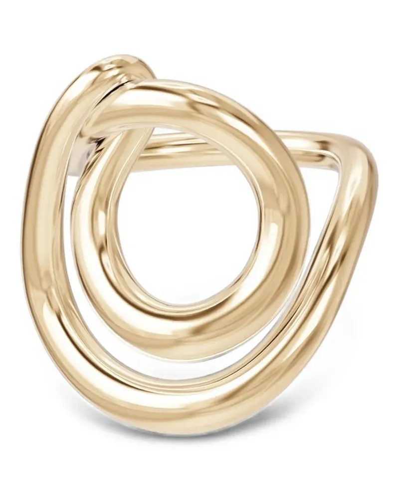 Charlotte Chesnais Skulpturaler Lasso Ring - Gold Gold