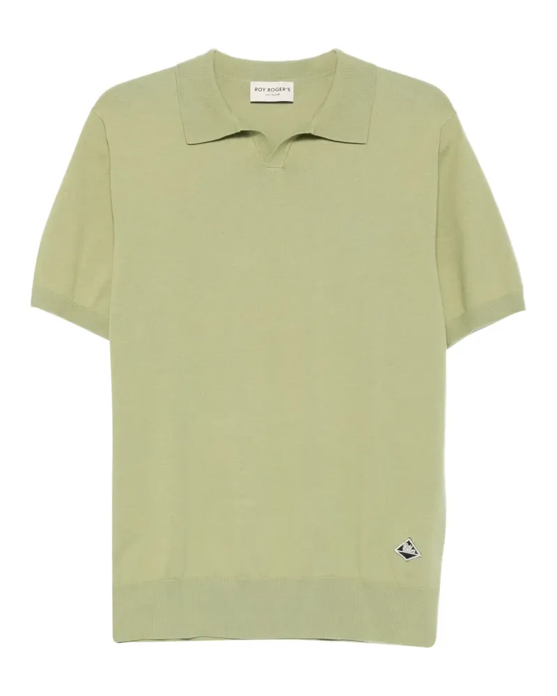 Roy Roger's logo-patch polo shirt - Grün Grün
