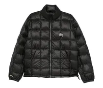 Gesteppte Jacke - Schwarz