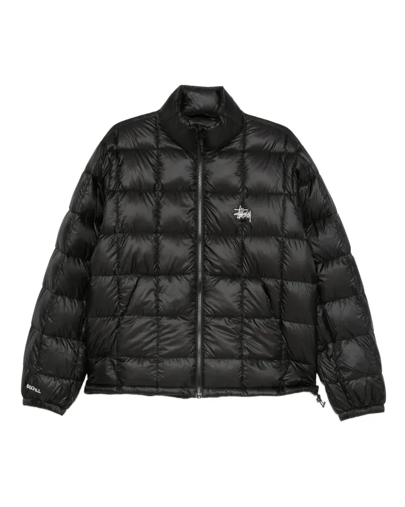 Stüssy Gesteppte Jacke - Schwarz Schwarz